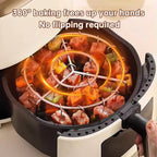 Air Fryer Barbeque Grill Vertical Barbecue Kebab Stand + 24 Skewers