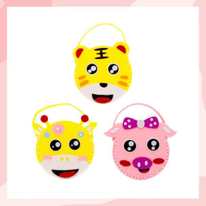 Sewing kit for making craft bags for children