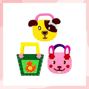 Sewing kit for making craft bags for children