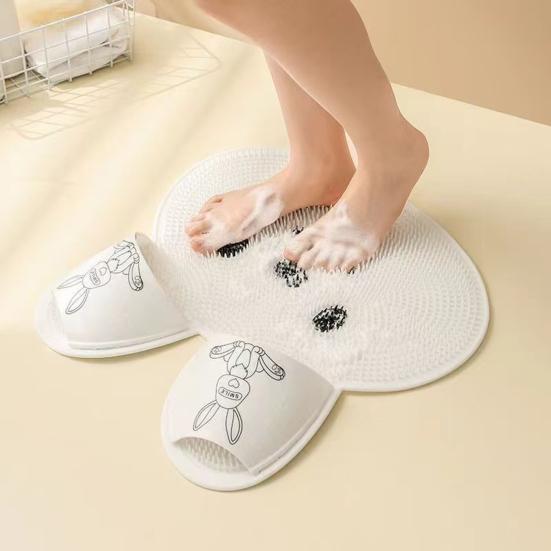 Anti Slip Rabbit Bathroom Shower Mat