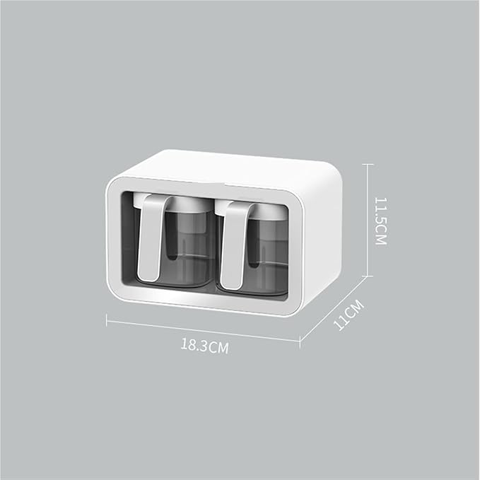 Wall Mounted Spice Rack Set