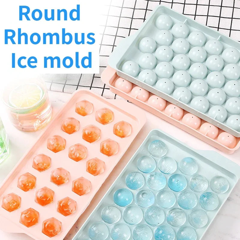 Ice Cube Sphere Mold - Blue Color ( Buy 1 get 1 FREE )
