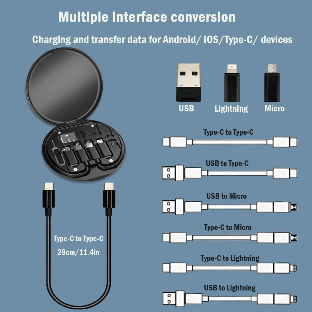 9-IN-1 Cable Case Set