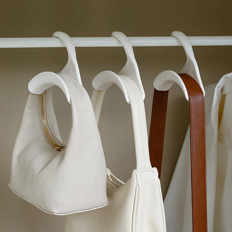 Bag Organizer with Anti-Damage Hanging Hooks - 6 pcs