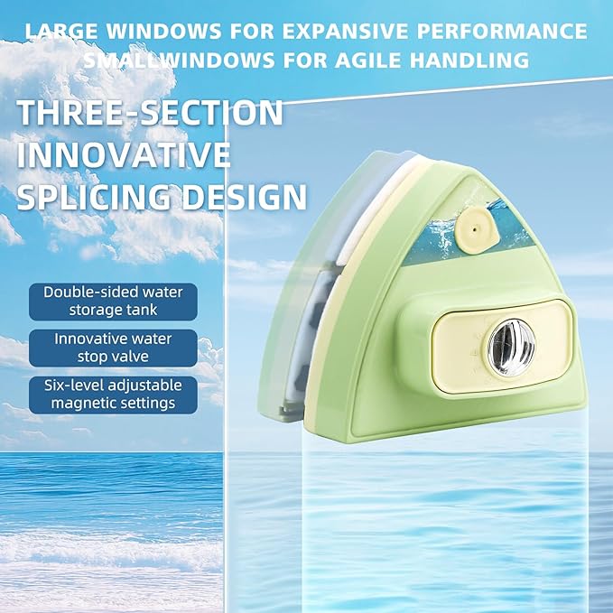 Double-Sided Magnetic Window Cleaner
