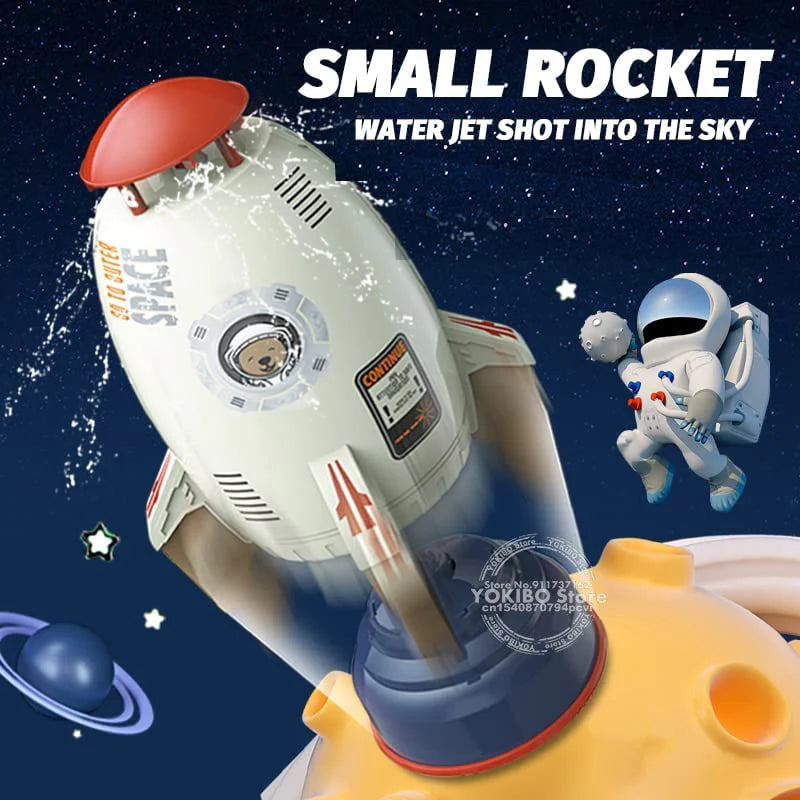 Hydro Launch Water Sprinkler Rocket Toy For Kids