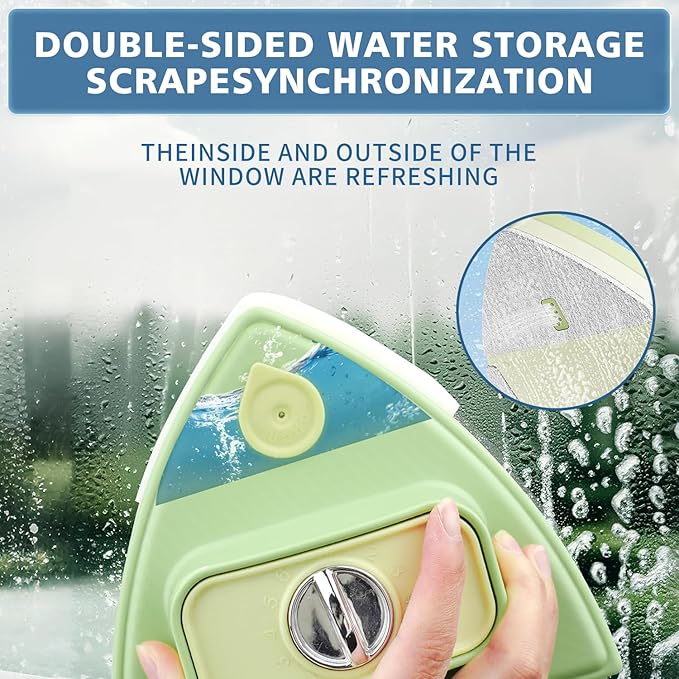Double-Sided Magnetic Window Cleaner