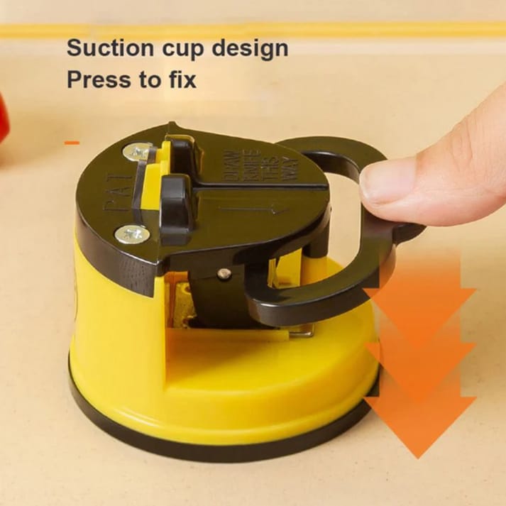 Knife Sharpener with Suction Base