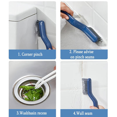 Bathroom Cleaning Brush ( 2 Pcs Included )