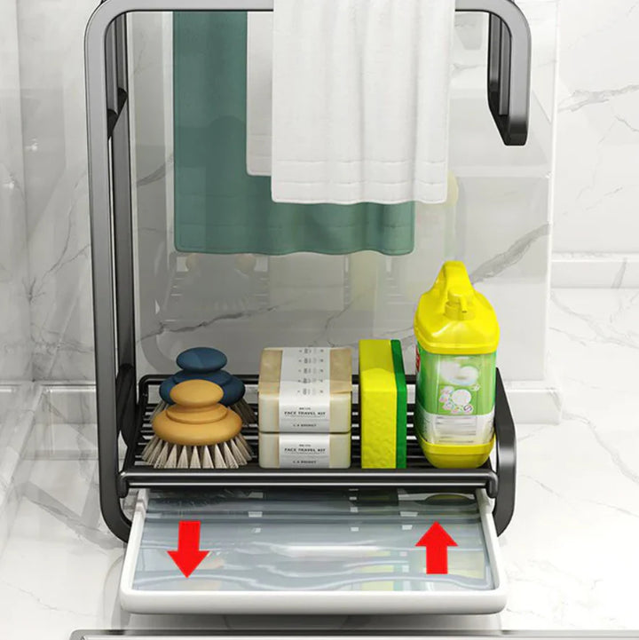 Kitchen Rag Organizer and Drying Rack