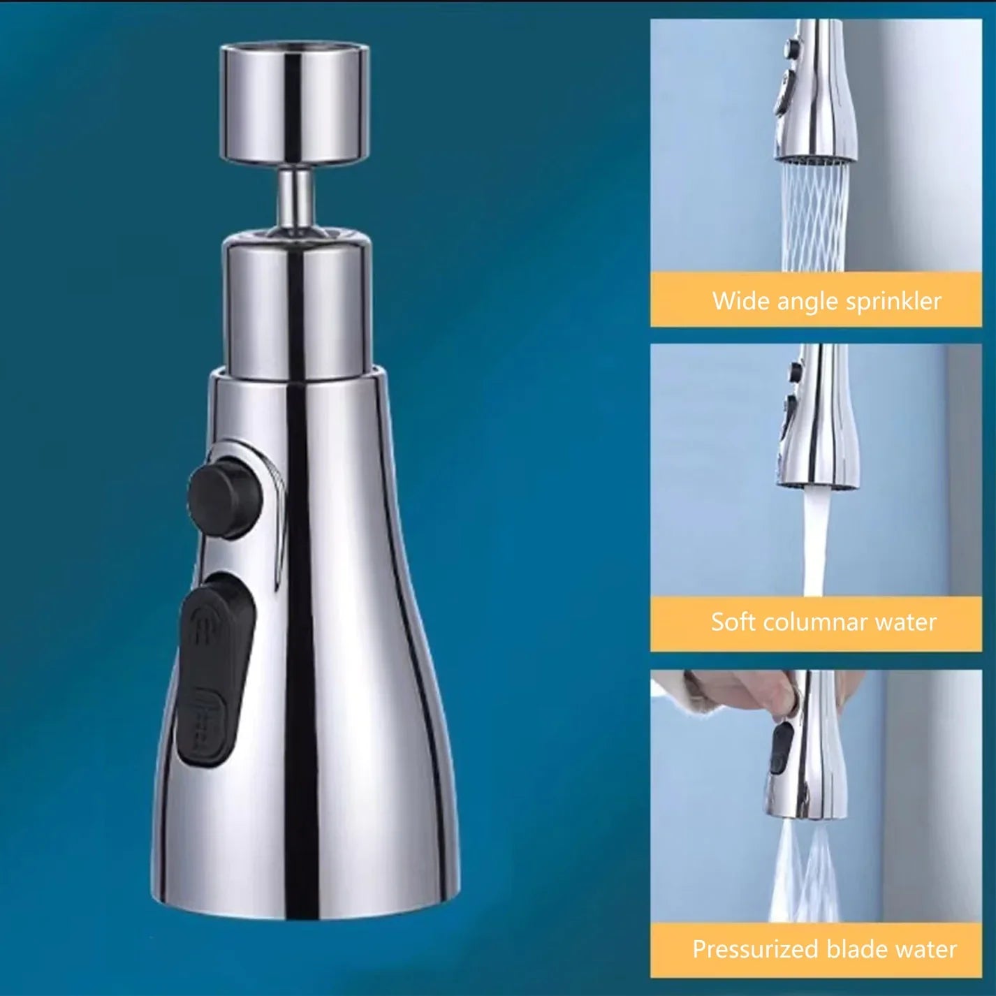 Extension for Kitchen Sink Faucet Shower