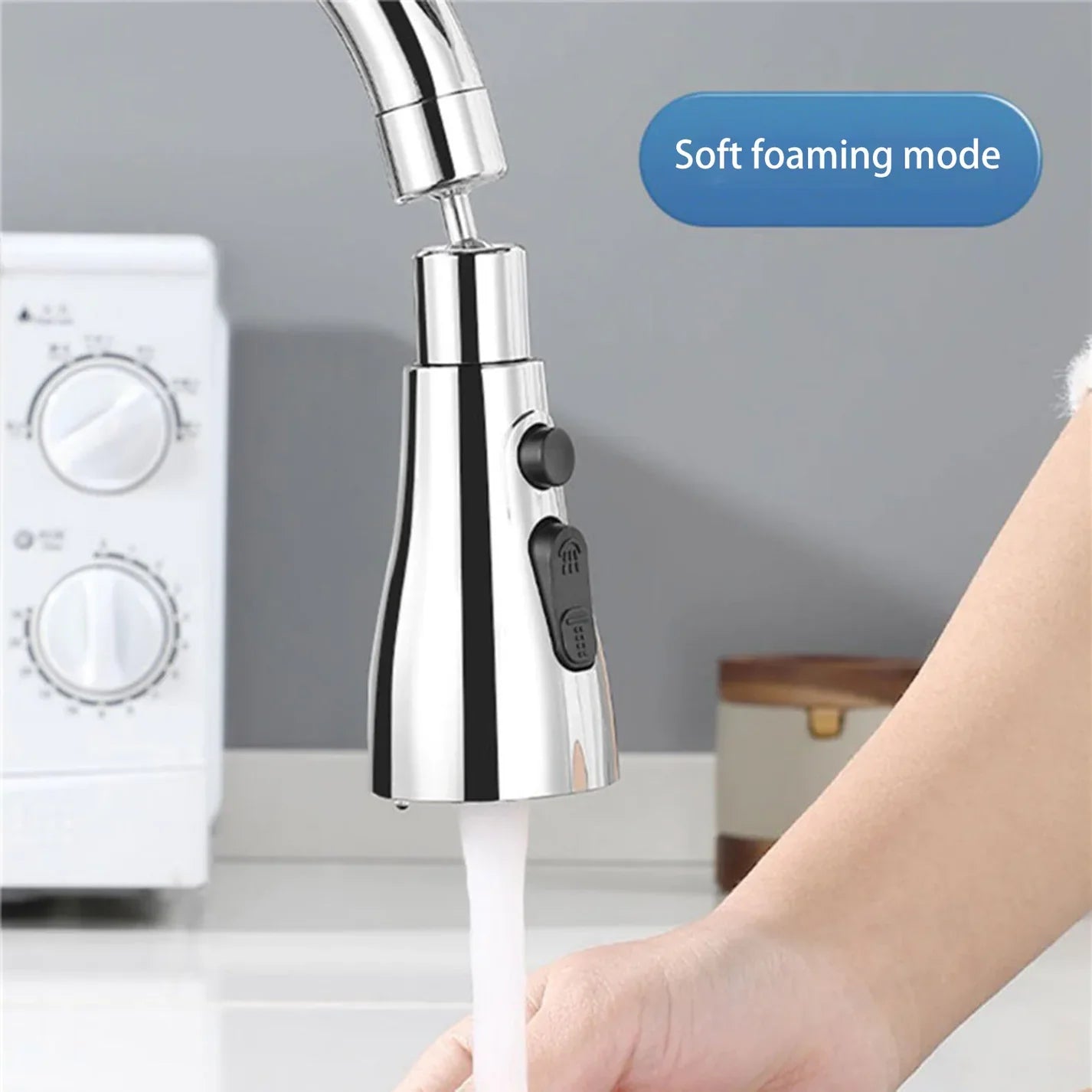 Extension for Kitchen Sink Faucet Shower