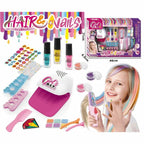 Creative Hair and Nail Art Set