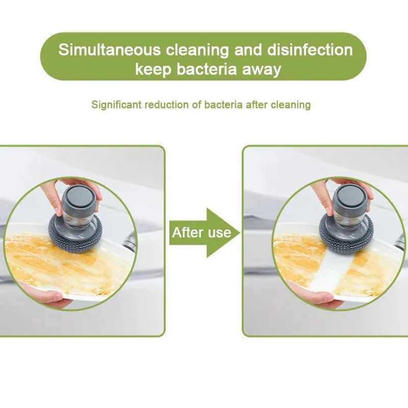 2-In-1 Kitchen Cleaning Brush ( 2 pc )
