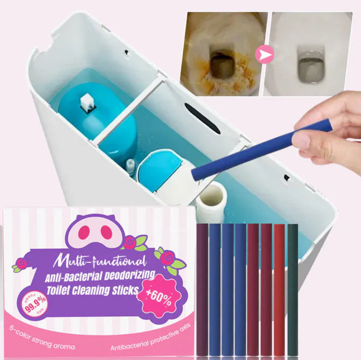 Multifunctional Antibacterial Deodorizing Toilet Cleaning Sticks