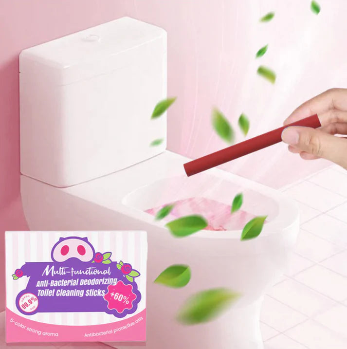 Multifunctional Antibacterial Deodorizing Toilet Cleaning Sticks