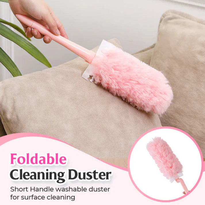 Foldable and Washable Duster for Surface Cleaning