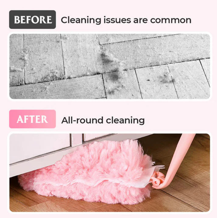 Foldable and Washable Duster for Surface Cleaning