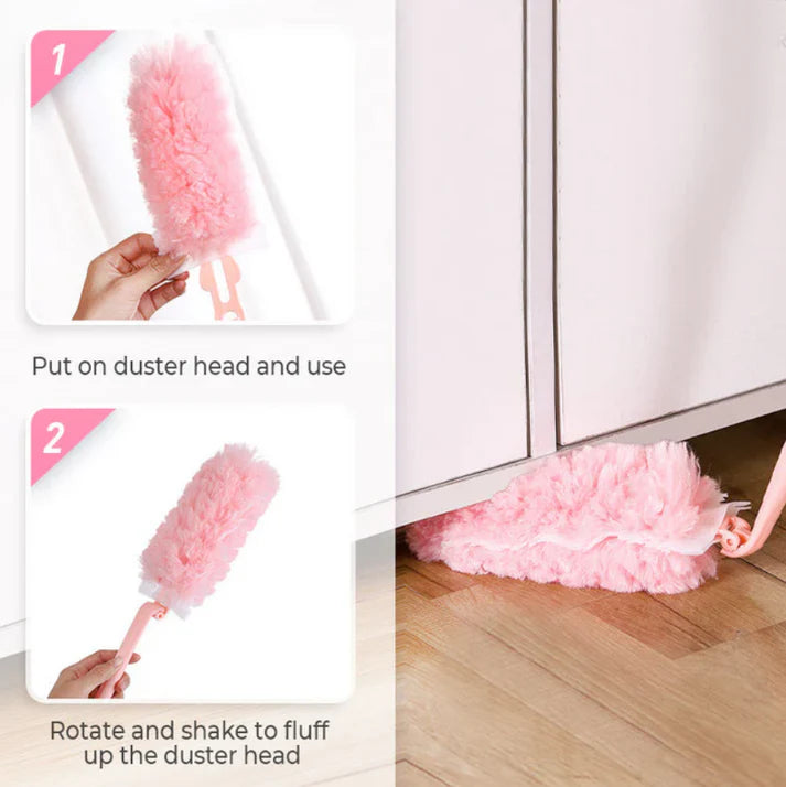 Foldable and Washable Duster for Surface Cleaning