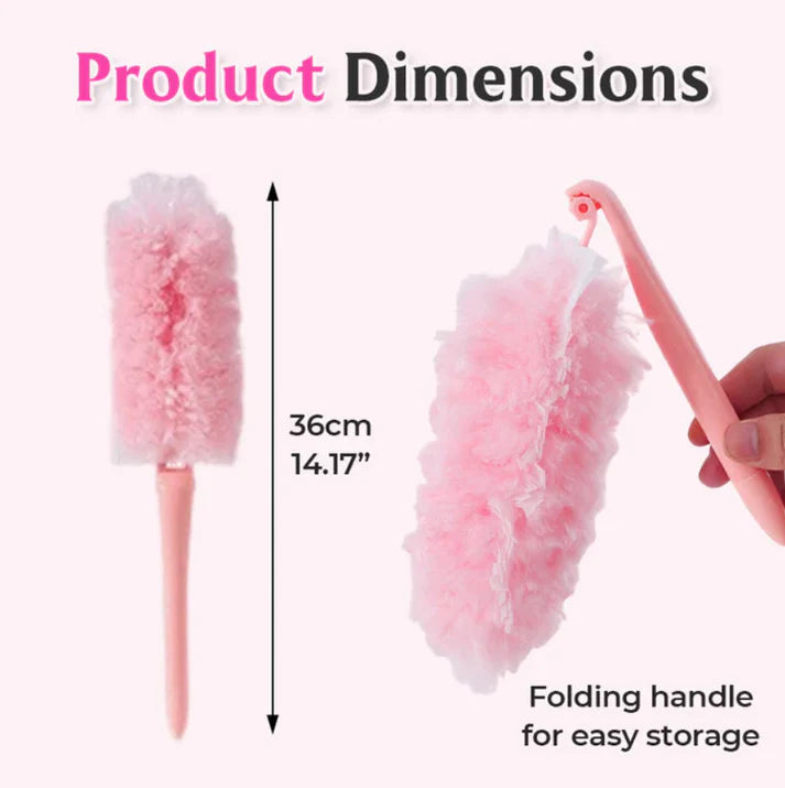 Foldable and Washable Duster for Surface Cleaning
