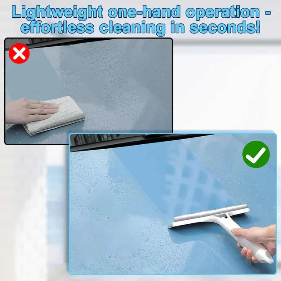 3-in-1 Spray Window & Mirror Squeegee