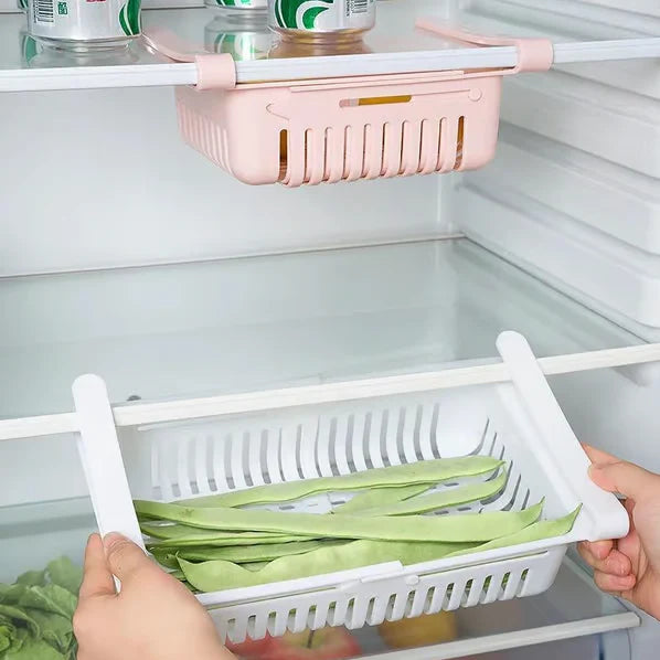Refrigerator storage basket rack Set of 4 pieces