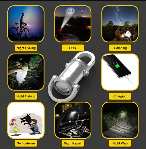 Mini Keychain Flashlight Waterproof