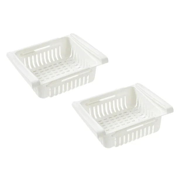 Refrigerator storage basket rack Set of 4 pieces