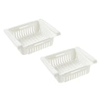 Refrigerator storage basket rack Set of 4 pieces