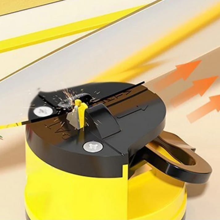 Knife Sharpener with Suction Base