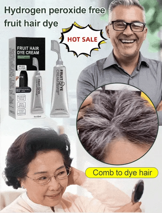 Plant extract hair dye essence