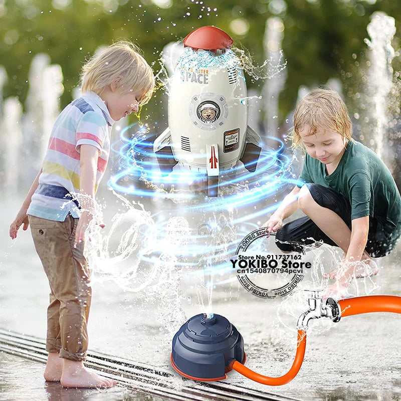 Hydro Launch Water Sprinkler Rocket Toy For Kids