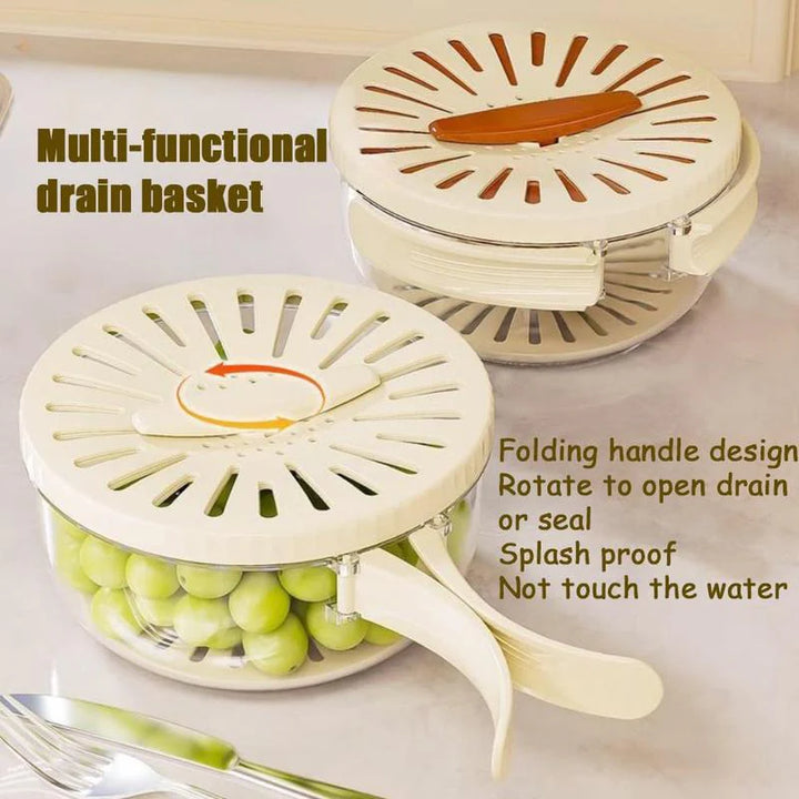 Multipurpose Drain Basket - Kitchen Utensil Basket Salad Basket