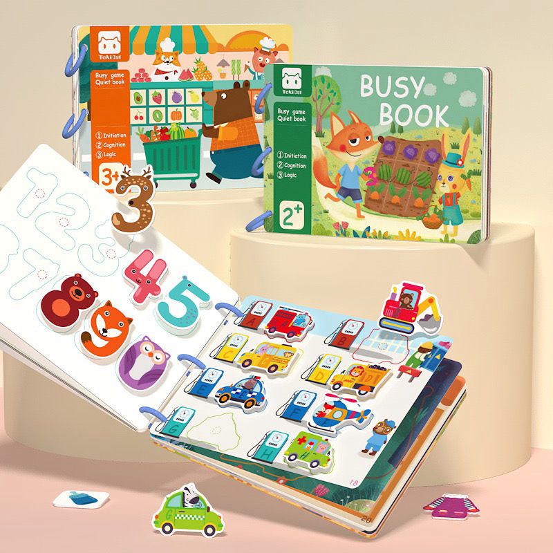 Educational Quiet Sticker Toy for kids