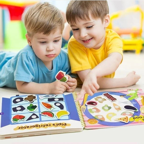 Educational Quiet Sticker Toy for kids