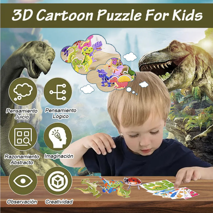 3D Cartoon Puzzle