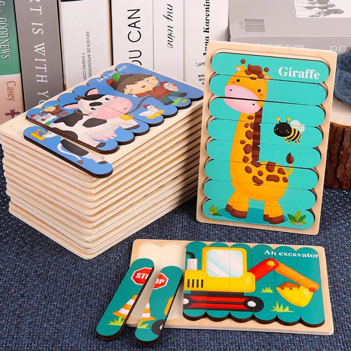 Wooden Puzzle Set ( Mixed )