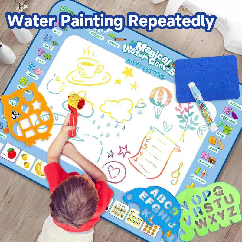 Watercolor Painting Magic Mat - Reusable Educational toy