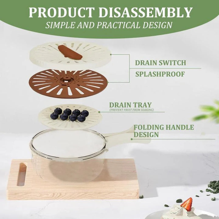 Multipurpose Drain Basket - Kitchen Utensil Basket Salad Basket