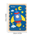 Wooden Puzzle Set ( Mixed )