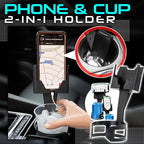 2024 NEW Car Phone and Cup Holder
