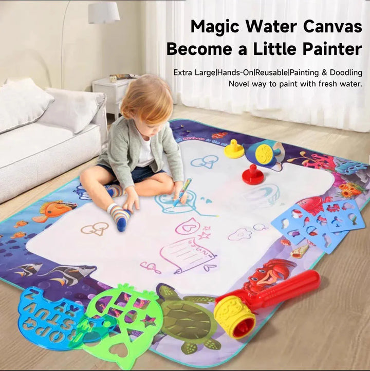 Watercolor Painting Magic Mat - Reusable Educational toy