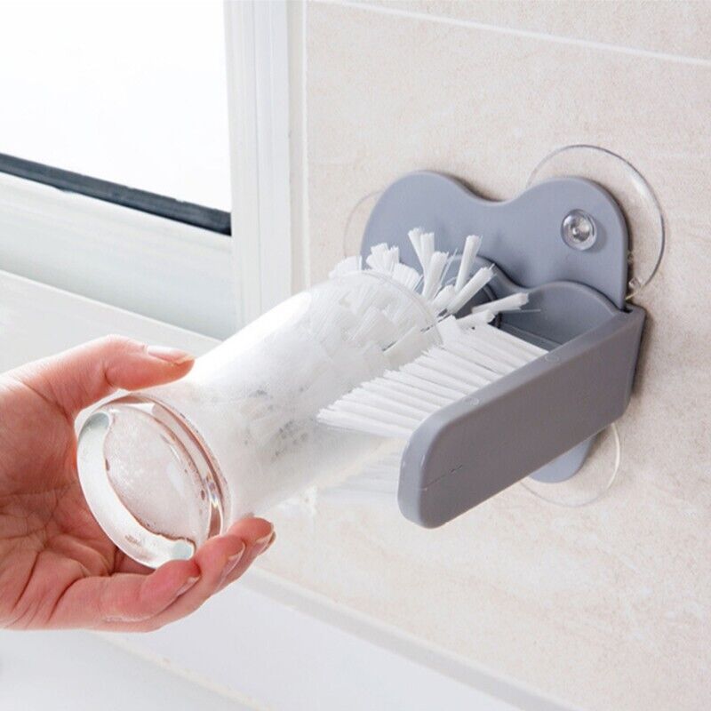 2 in 1 Cup Scrubber Glass Cleaner Bottles Brush ( BUY 1 GET 1 FREE )