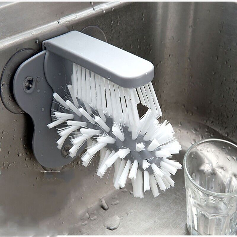 2 in 1 Cup Scrubber Glass Cleaner Bottles Brush ( BUY 1 GET 1 FREE )