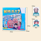 Who Is It? Guess Who I Am Children Educational Toys