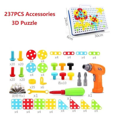 drill mosaic toy