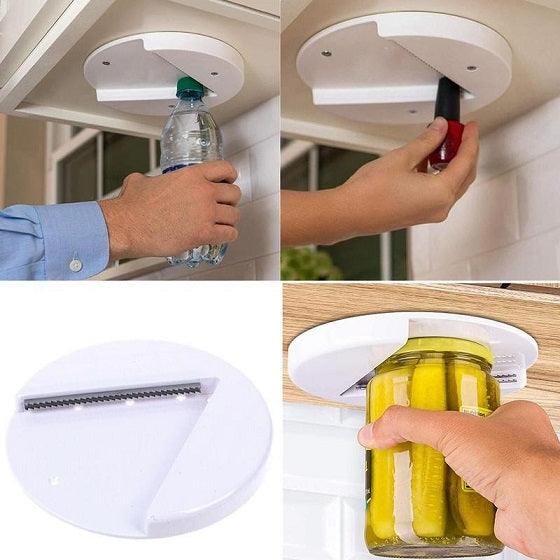 Multi-function Jar Opener Under Cabinet x 2 pcs