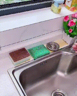 telescopic sink rack