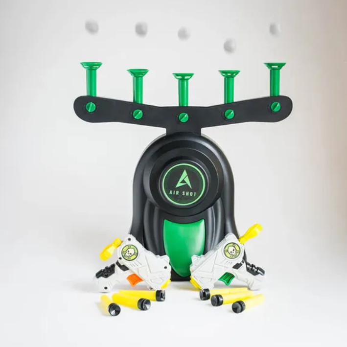 hovering ball shooting game