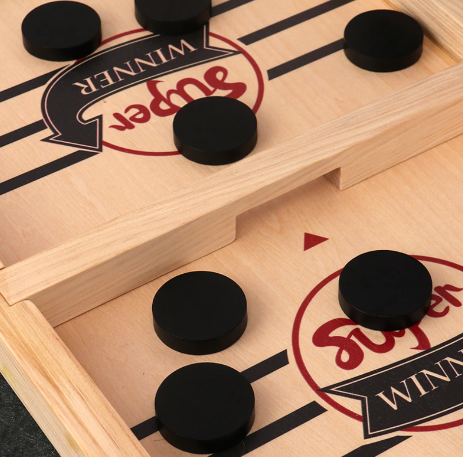 family wooden hockey